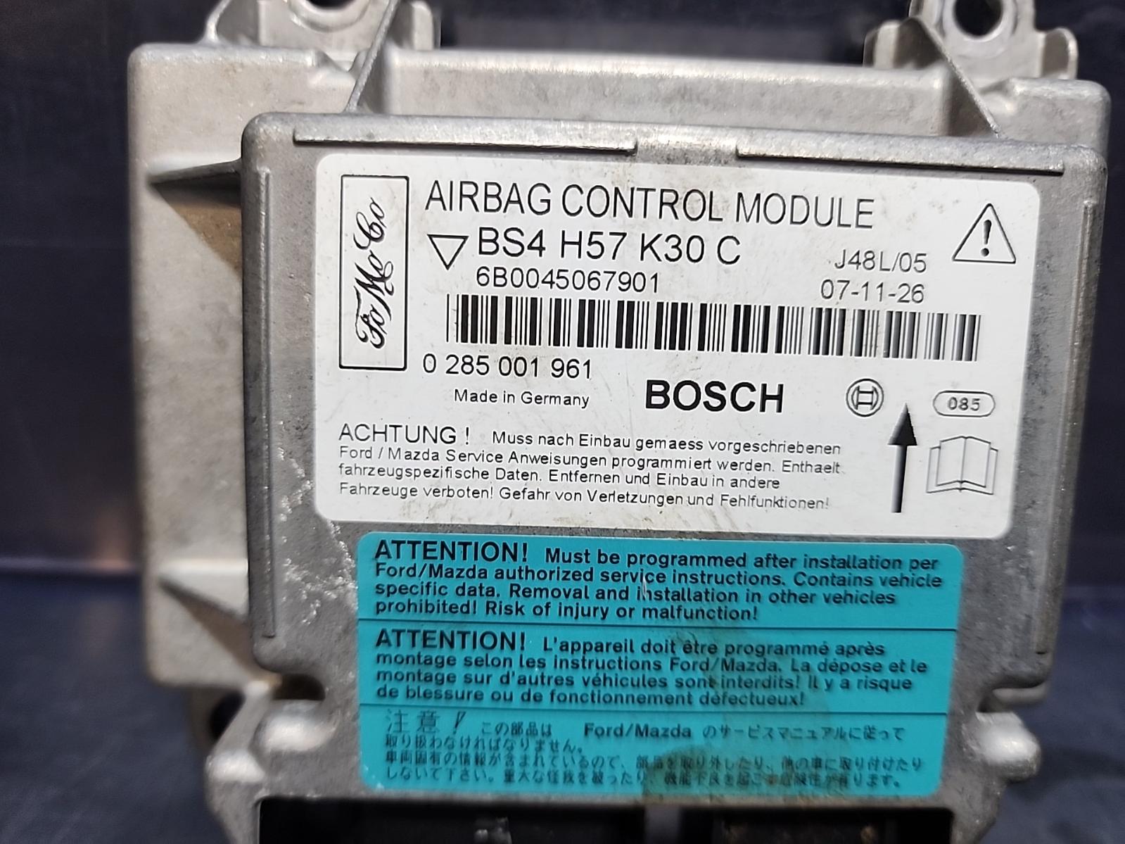 2008 Mazda 3 Airbag Module/Sensor View Auto part Airbag Module/Sensor Mazda 3 2008