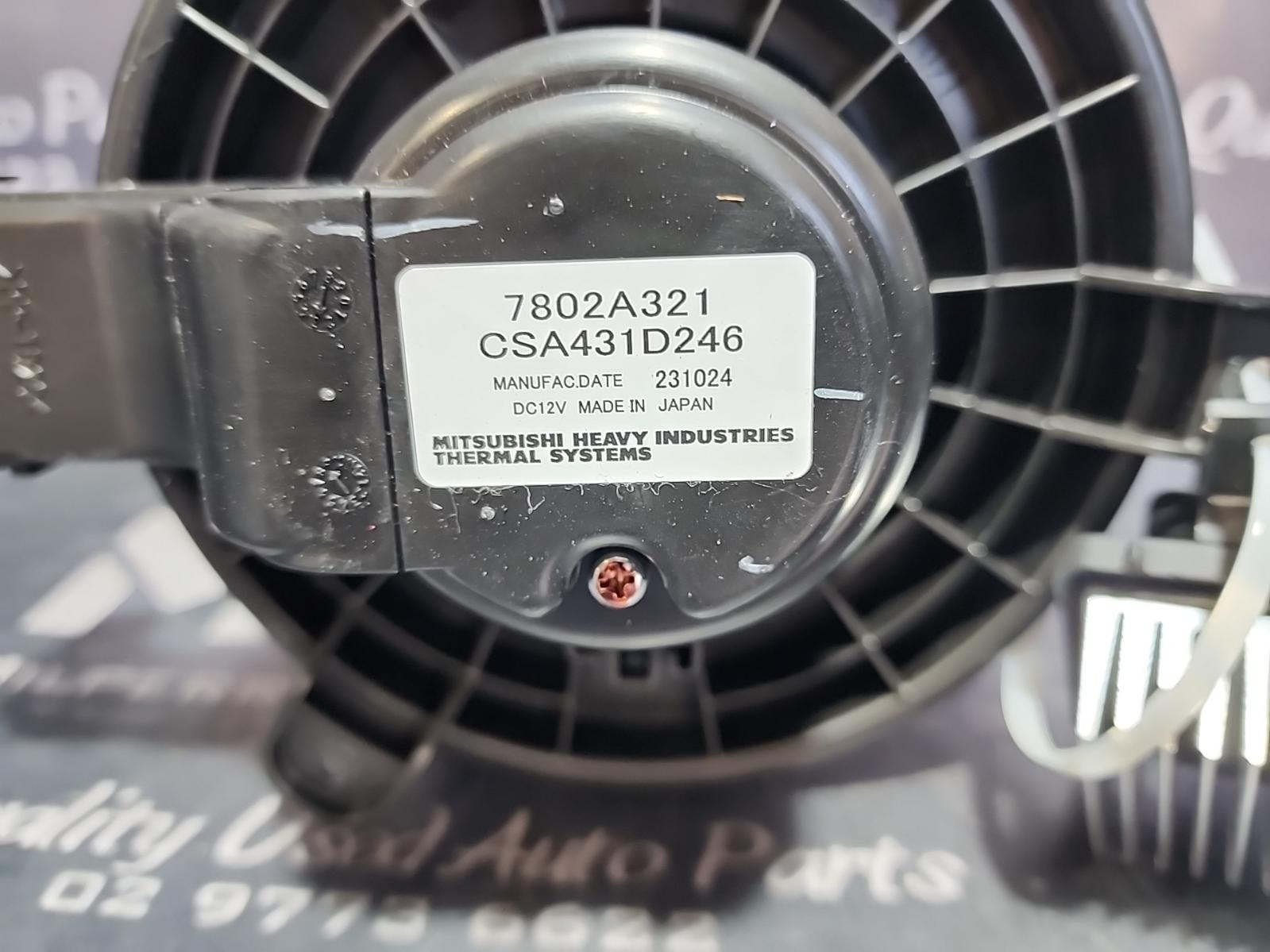 View Auto part Heater Fan Motor Mitsubishi Asx 2024