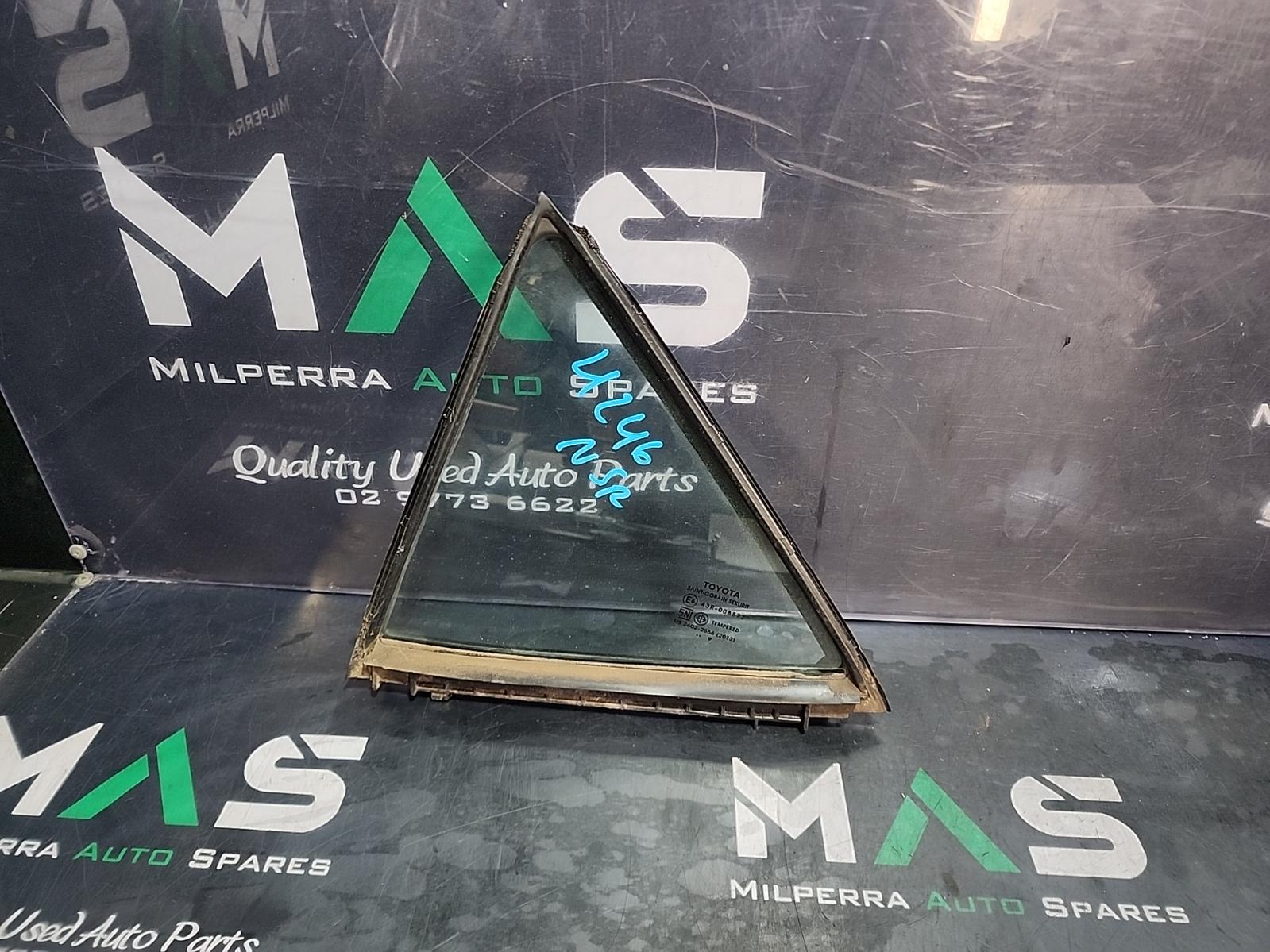 View Auto part Left Rear 1/4 Door Glass Toyota Corolla 2019