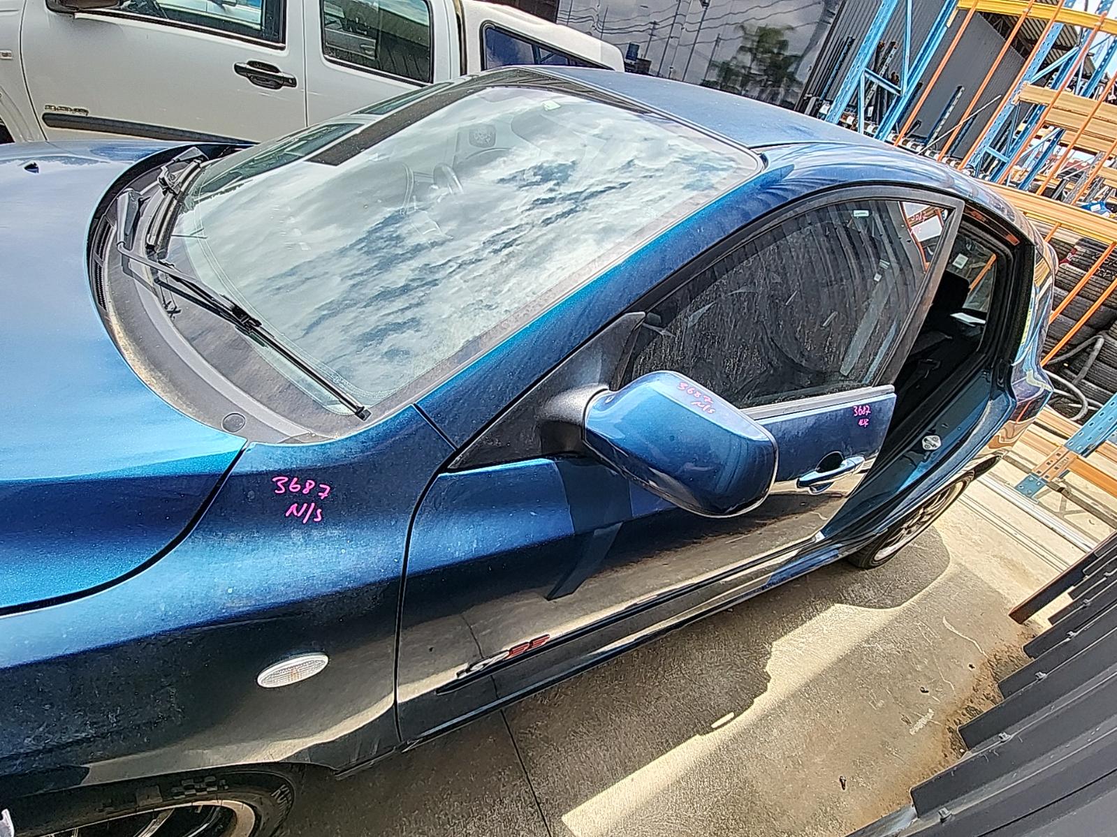 Left Rear Door Window 3 Mazda 2008