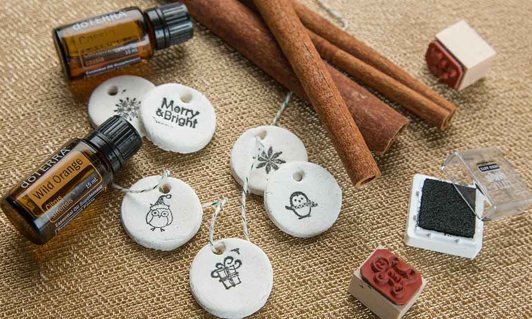 Aromatherapy Salt Dough Ornaments