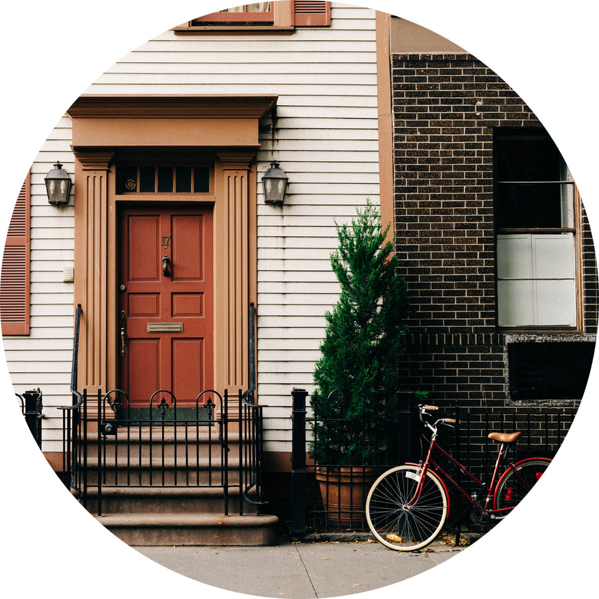 Home front door