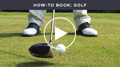 How to book Golf