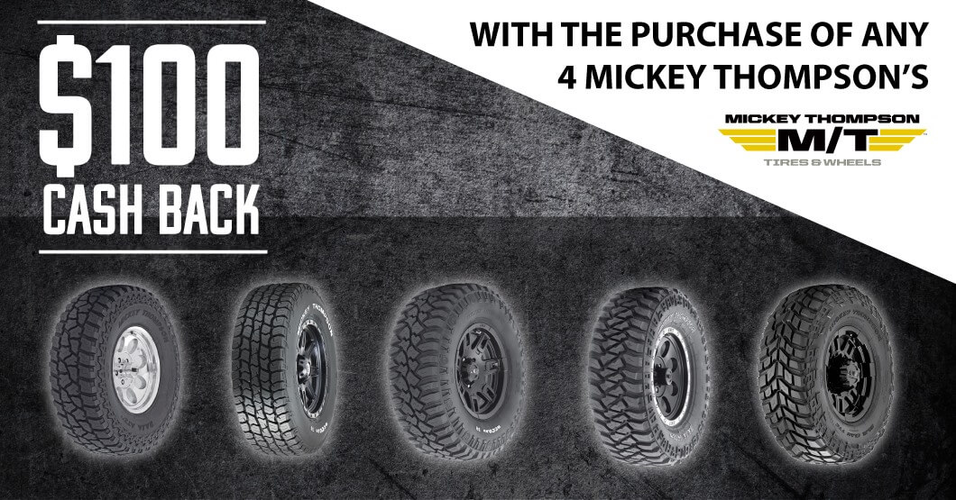 Mickey Thompson special banner