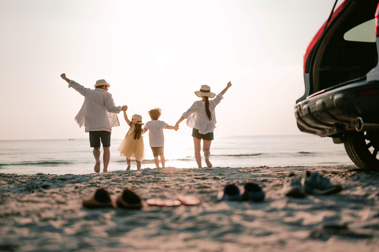 Are you planning a road trip getaway? Make it a safe one with these 4 simple tips. cover image