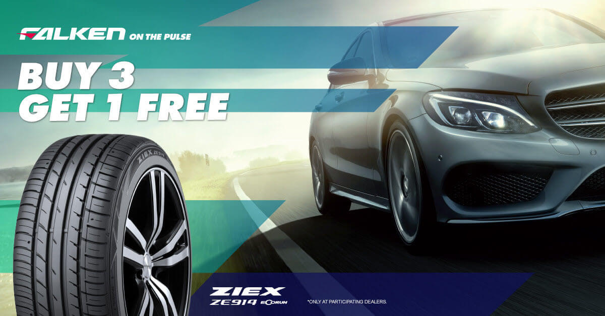 Falken Buy 3 Get 1 Free ZE914 Tyres
