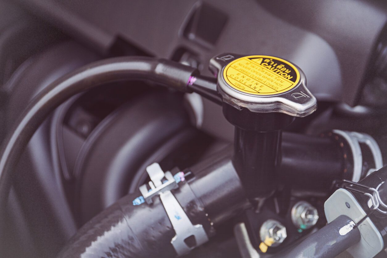Car radiator pressure cap