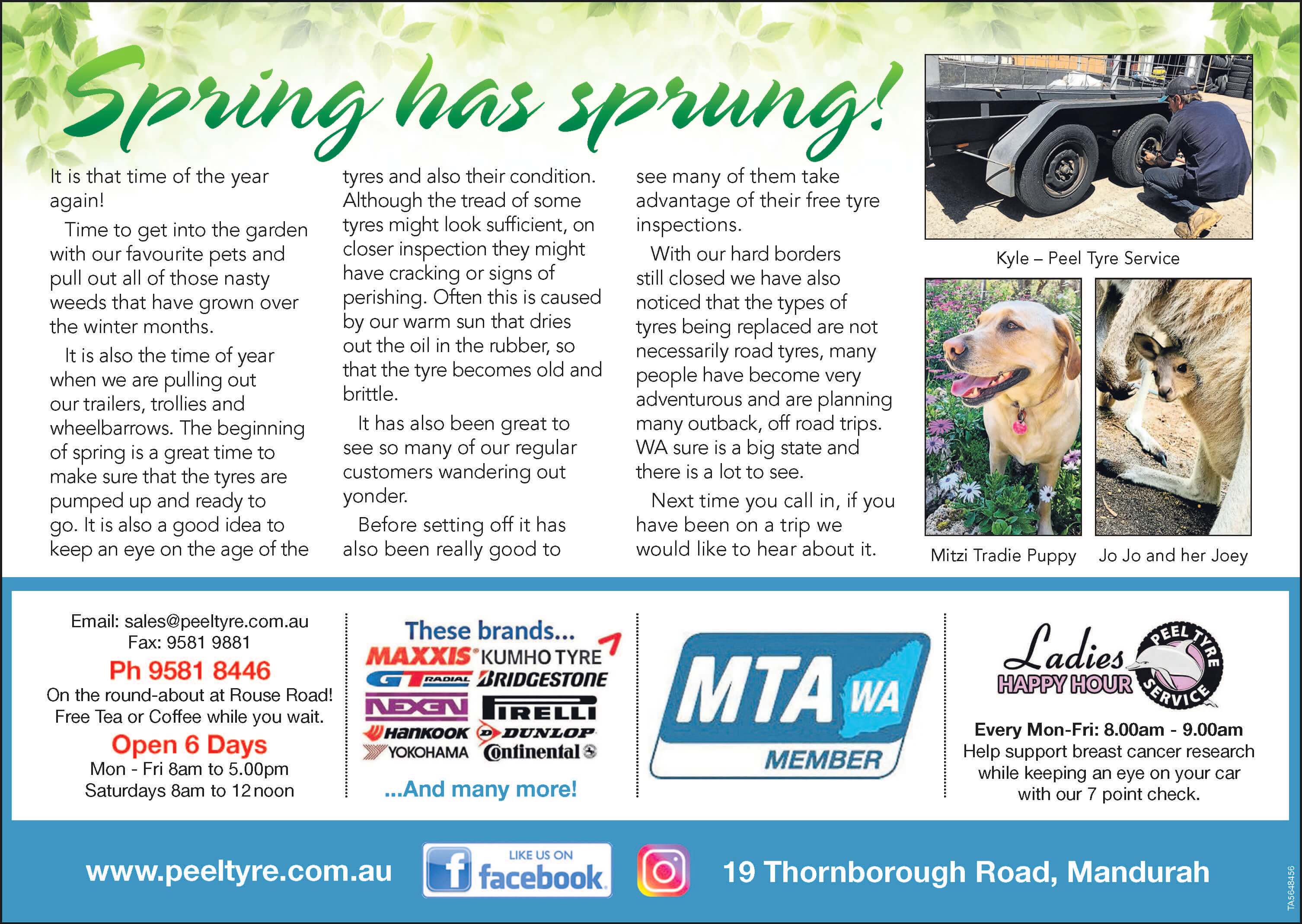 Spring has sprung!