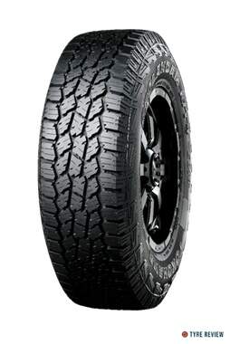 Yokohama Geolandar AT G015 all-terrain tyre tread and sidewall detail