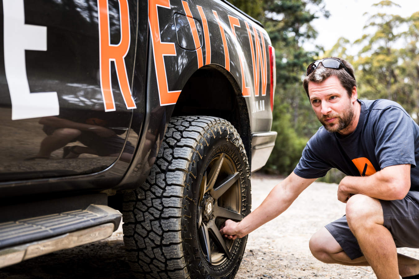 Ford ranger Falken AT3W tyres
