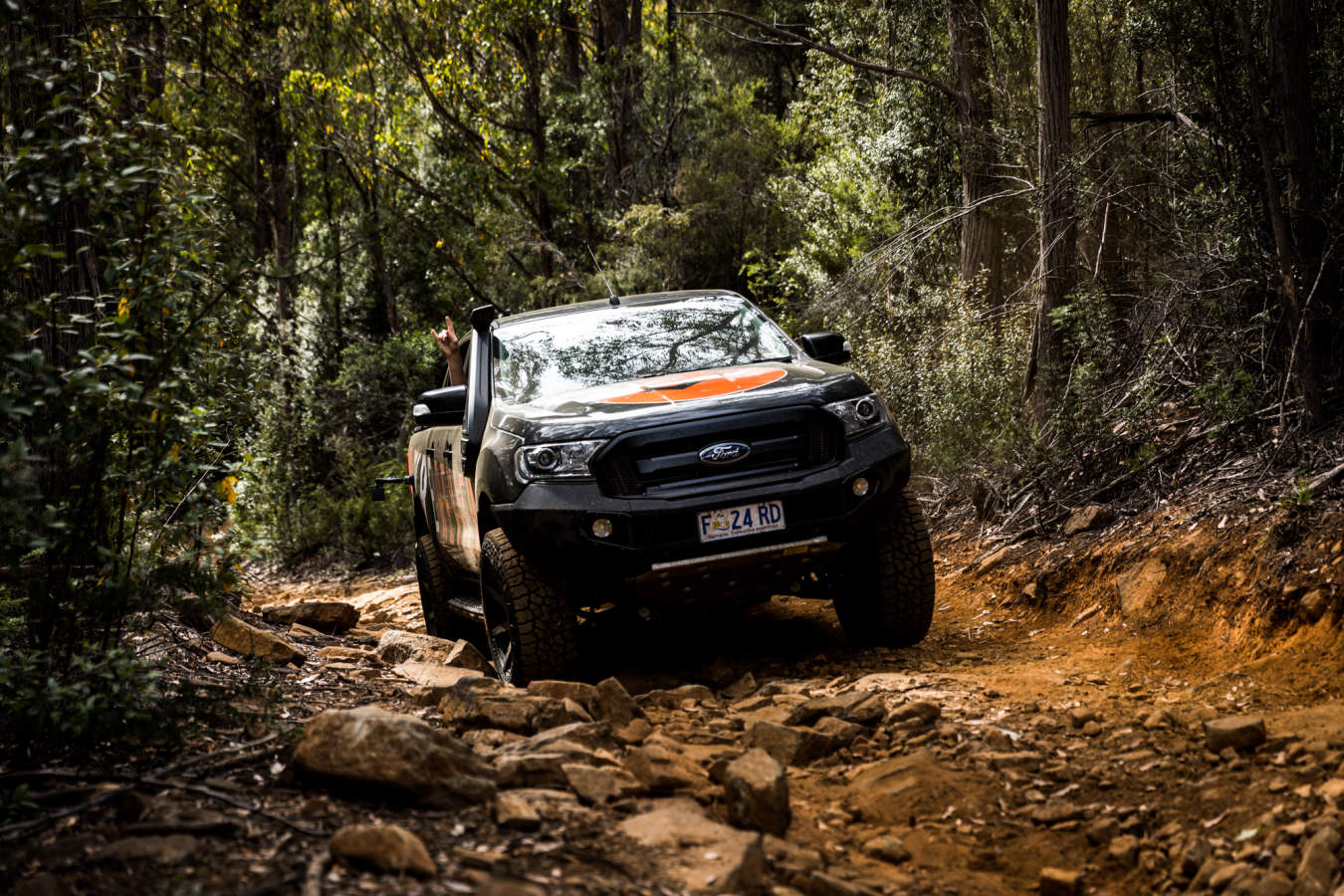 Ford ranger Falken AT3W tyres