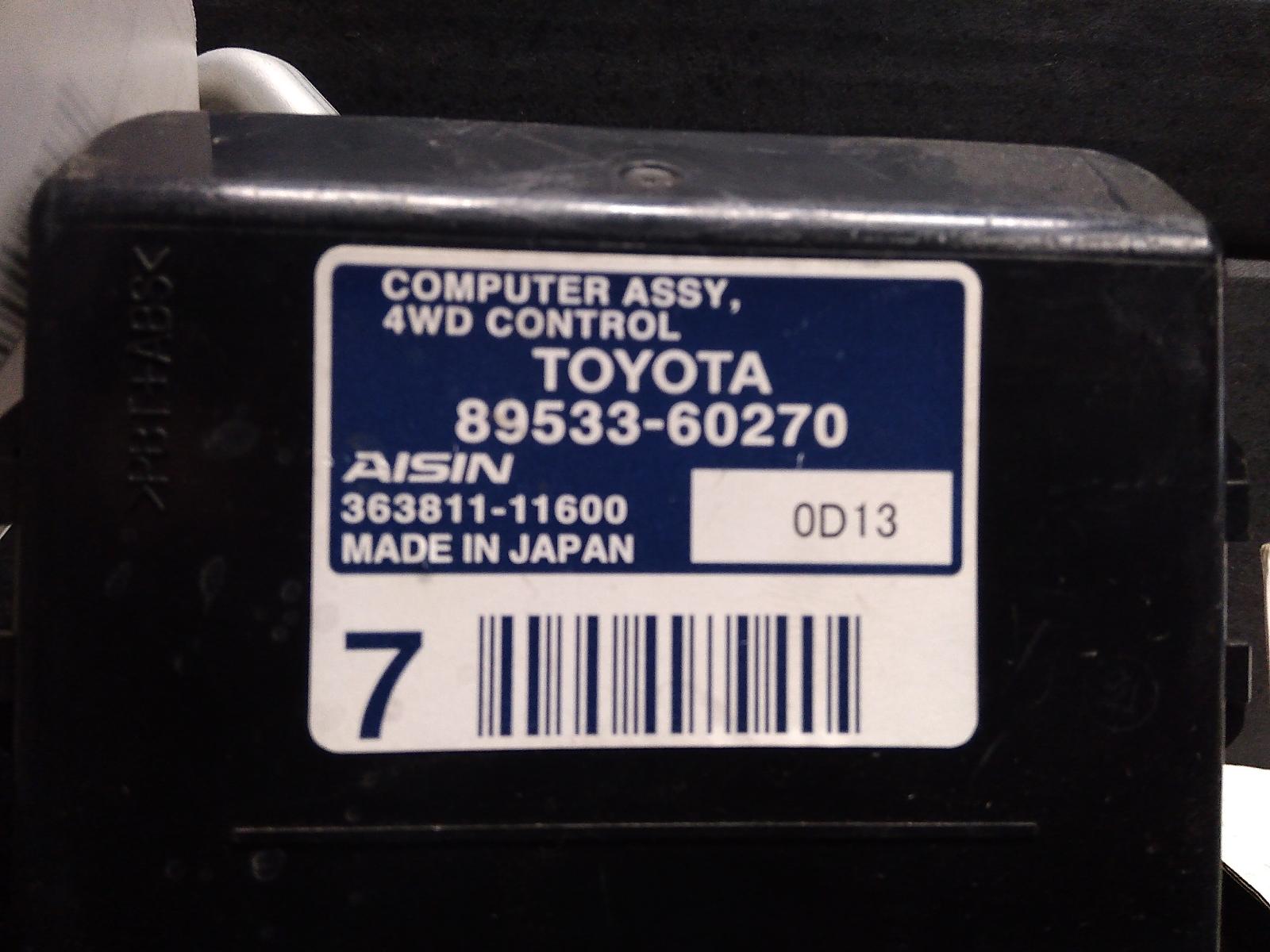 View Auto part Ecu Toyota Prado 2010