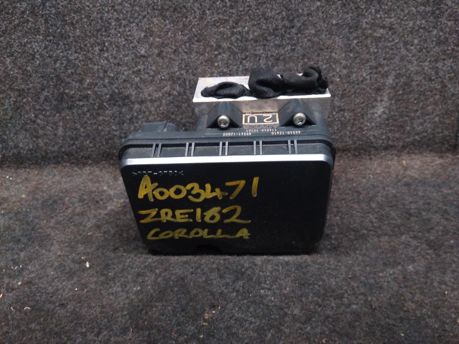 2014 Toyota Corolla Abs Pump/Modulator View Auto part Abs Pump/Modulator Toyota Corolla 2014