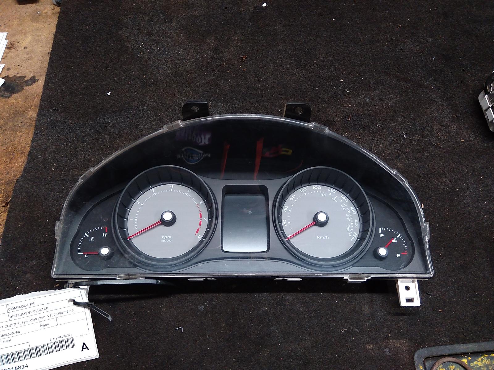 View Auto part Instrument Cluster Holden Commodore 2009