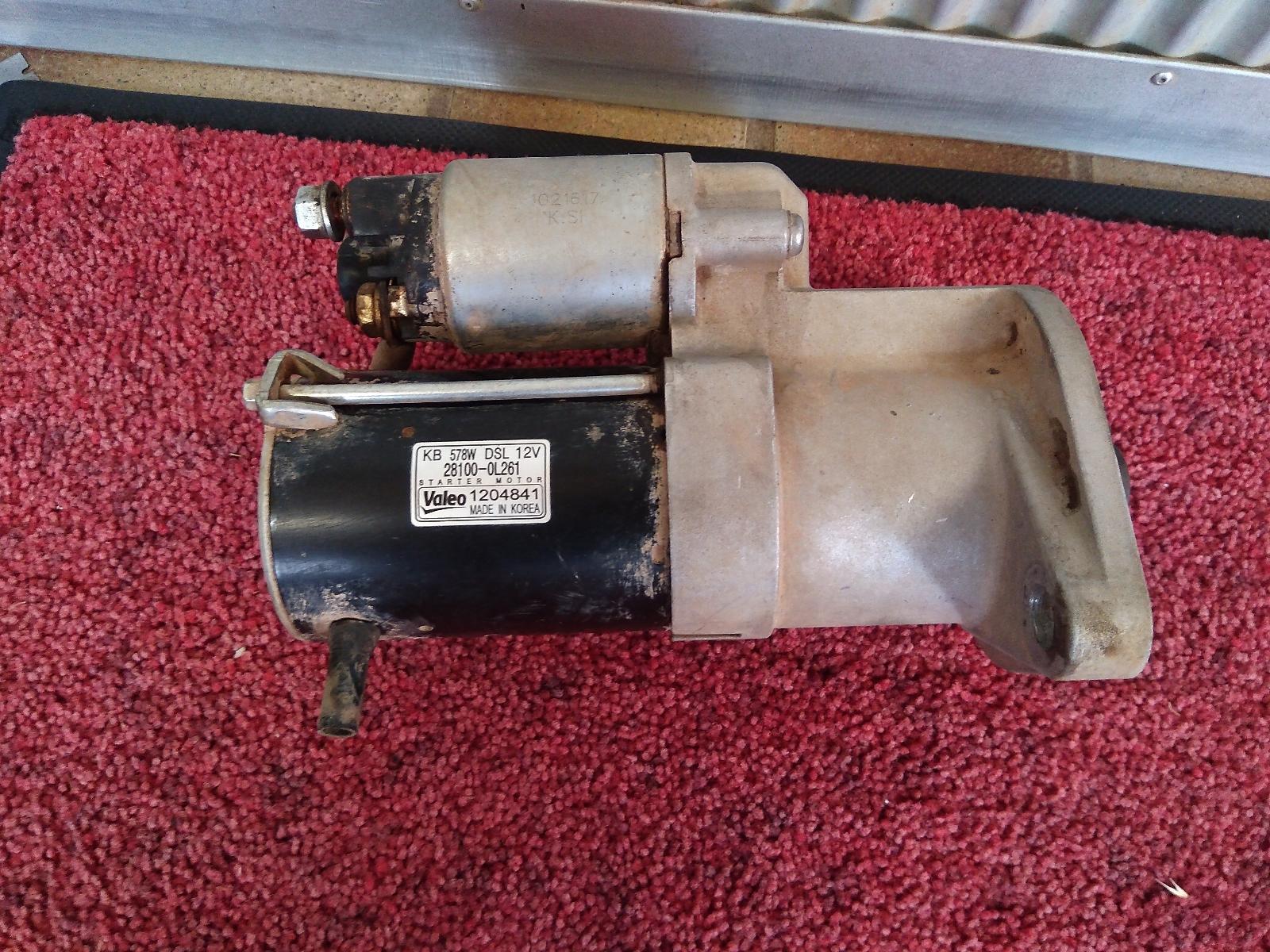 2021 Toyota Hilux Starter View Auto part Starter Toyota Hilux 2021