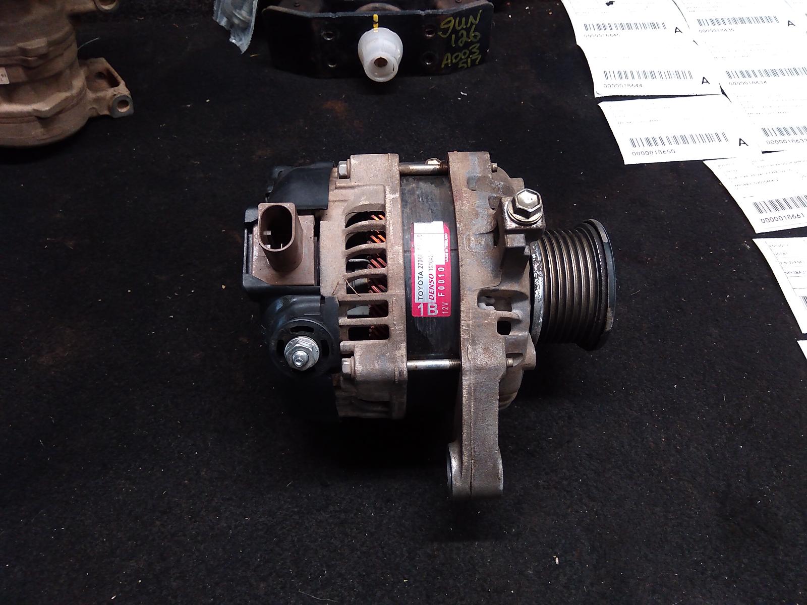 2021 Toyota Hilux Alternator View Auto part Alternator Toyota Hilux 2021