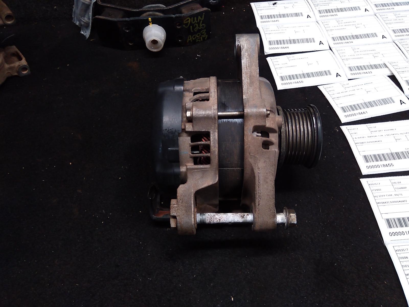 2021 Toyota Hilux Alternator View Auto part Alternator Toyota Hilux 2021