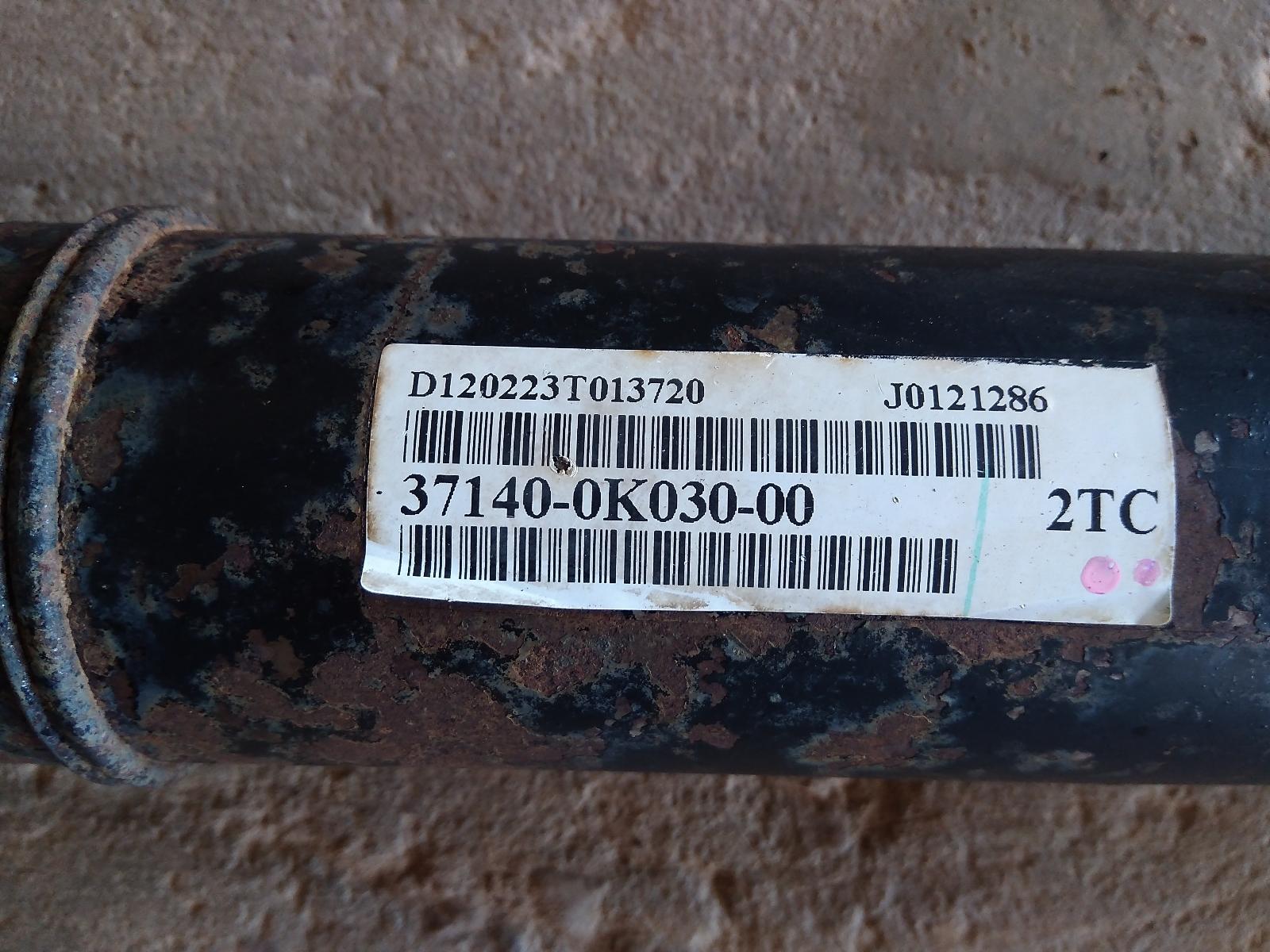 View Auto part Front Prop Shaft Toyota Hilux 2012