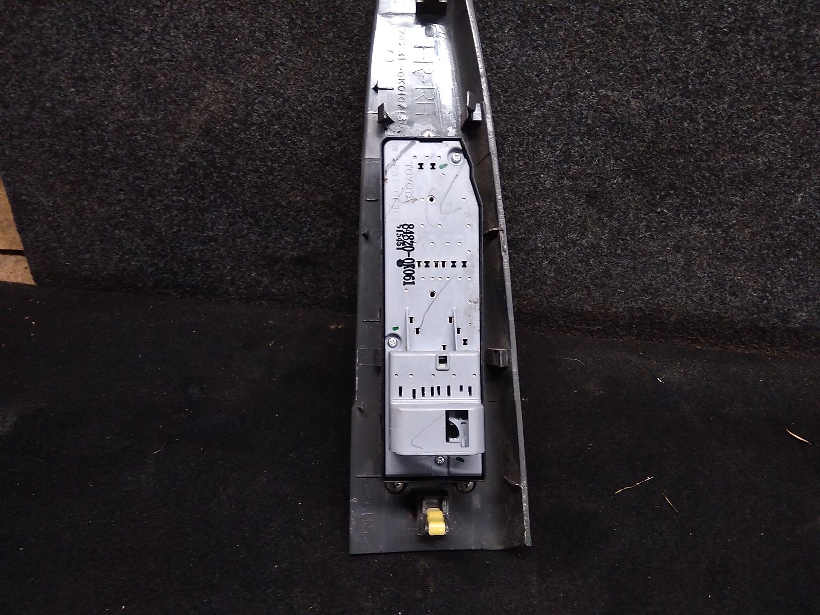 View Auto part Pwr Dr Wind Switch Toyota Hilux 2012
