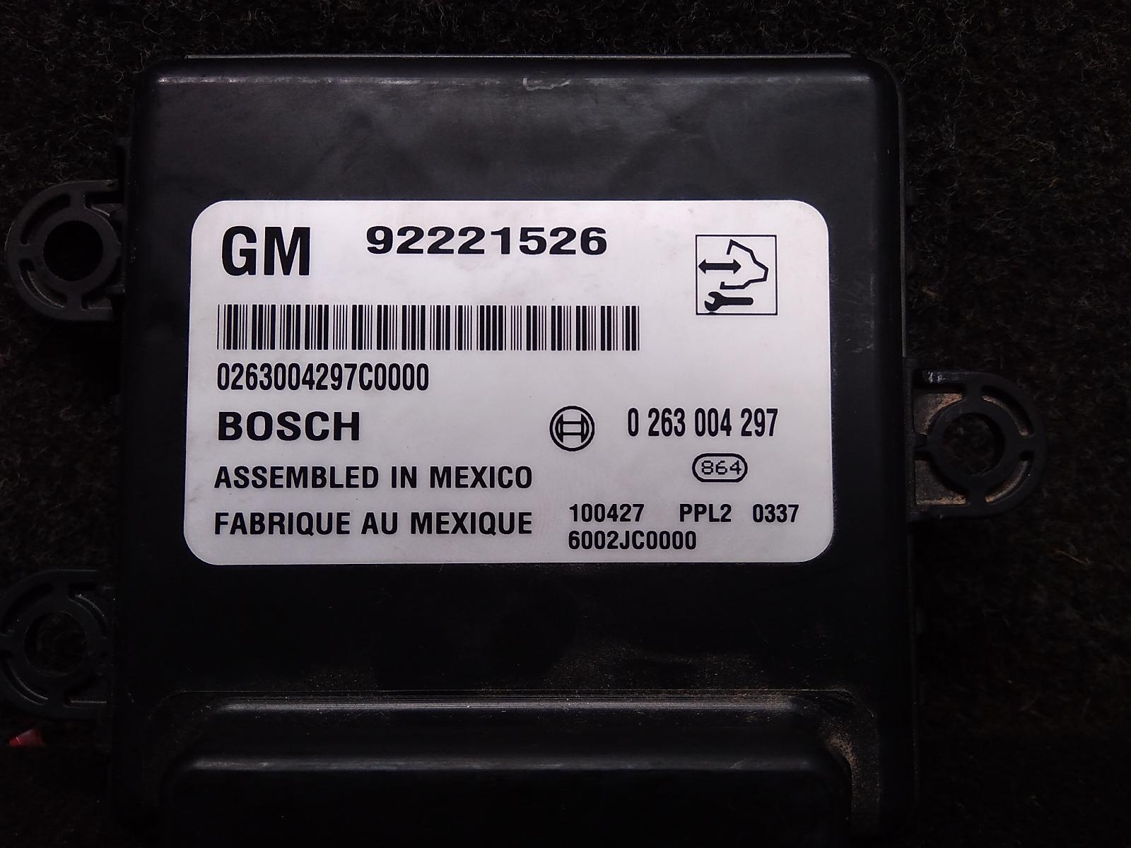 View Auto part Misc Switch/Relay Holden Commodore 2010