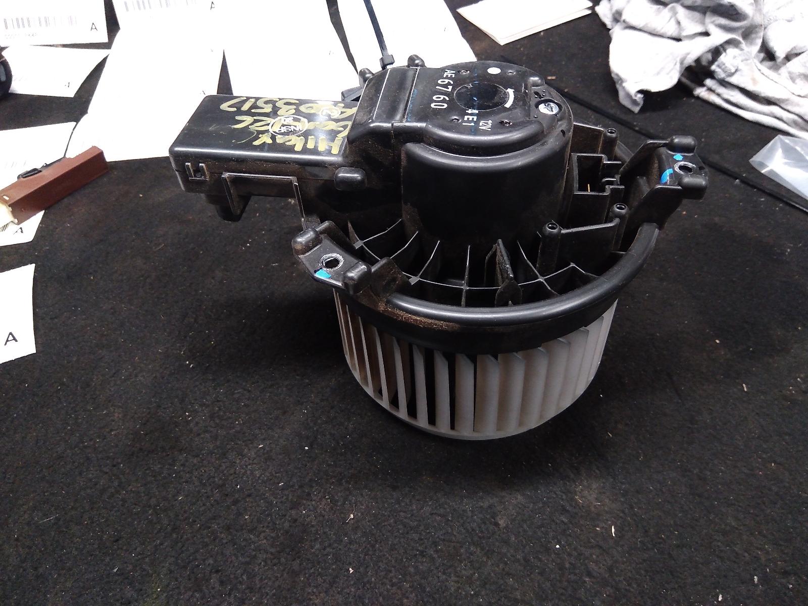 2021 Toyota Hilux Heater Fan Motor View Auto part Heater Fan Motor Toyota Hilux 2021