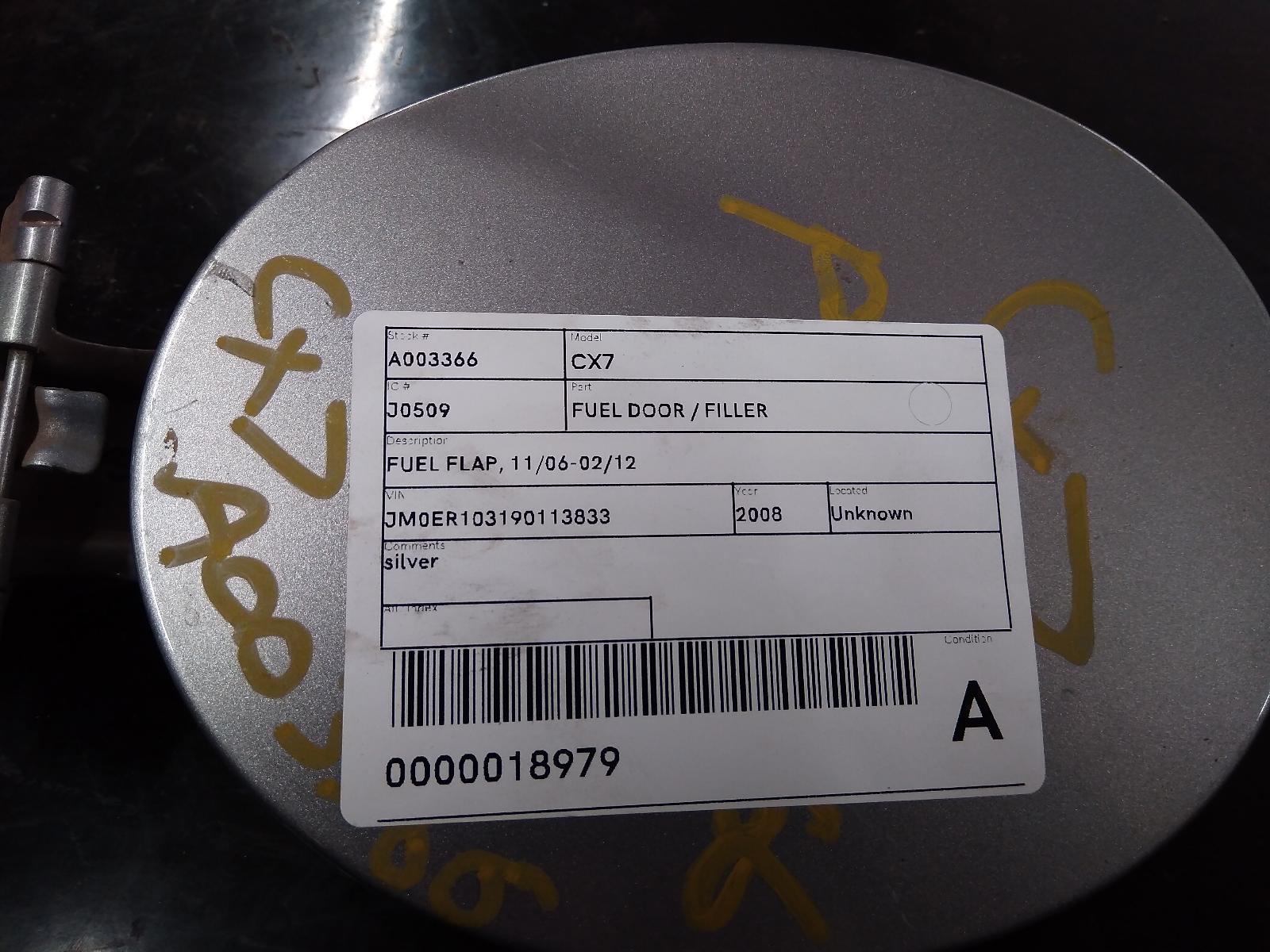 View Auto part Fuel Door / Filler Mazda Cx7 2008