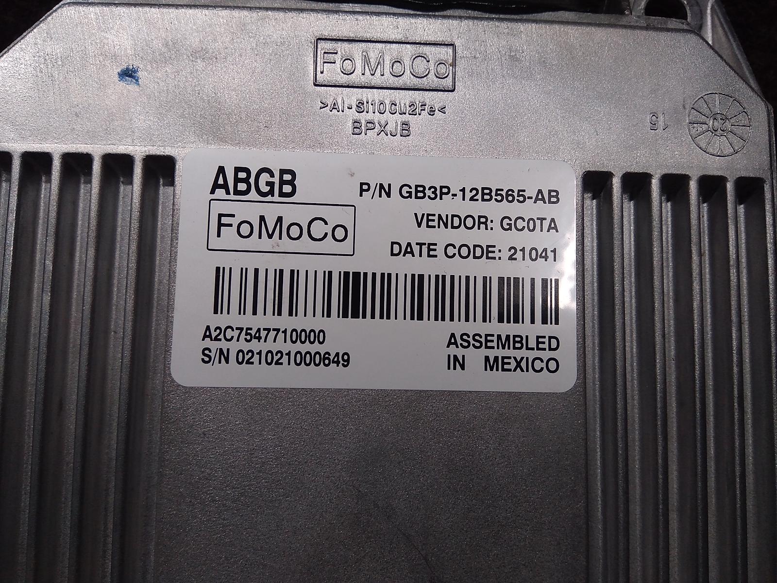 View Auto part Ecu Ford Ranger 2021