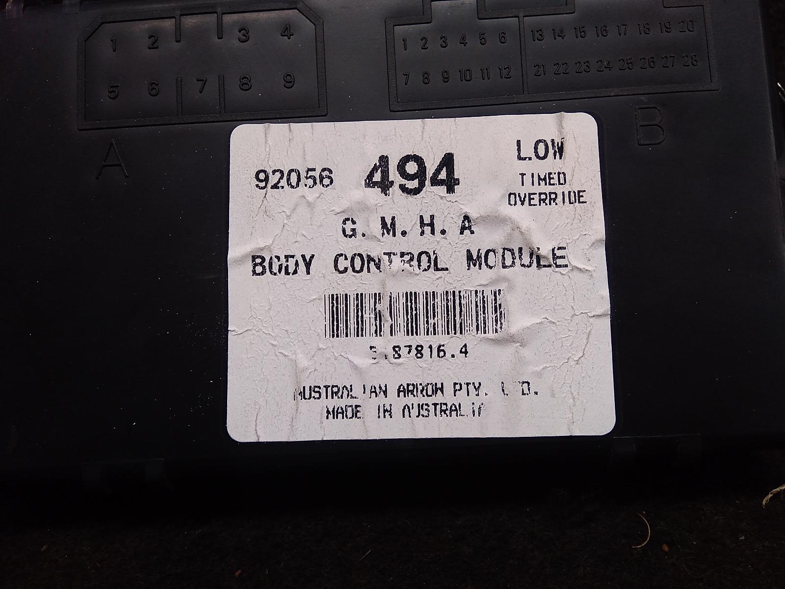 View Auto part Ecu Holden Commodore 2000