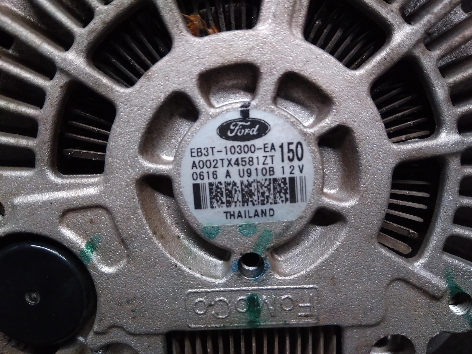 2016 Ford Ranger Alternator View Auto part Alternator Ford Ranger 2016