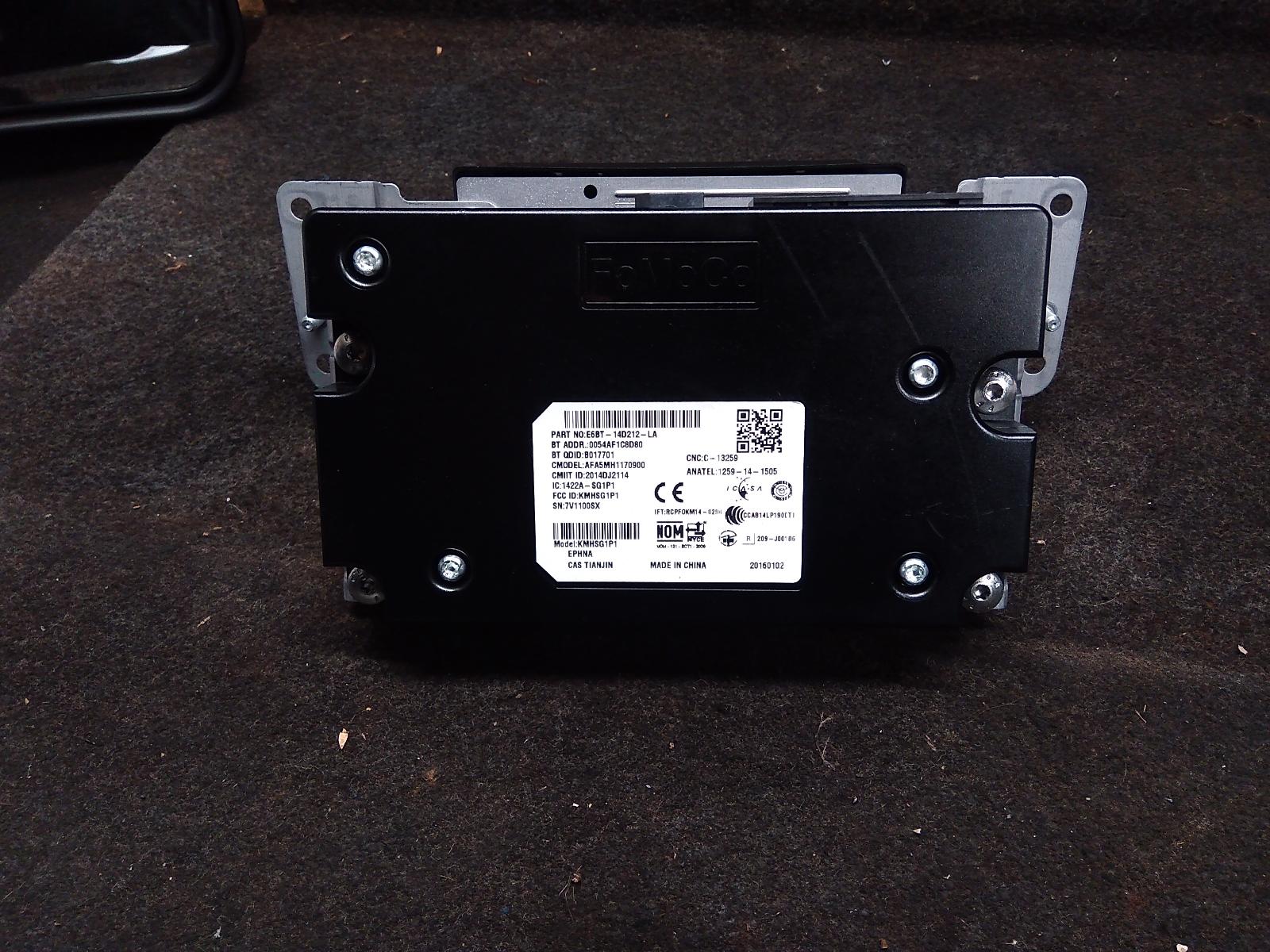 2016 Ford Ranger Radio/Cd/Dvd/Sat/Tv View Auto part Radio/Cd/Dvd/Sat/Tv Ford Ranger 2016