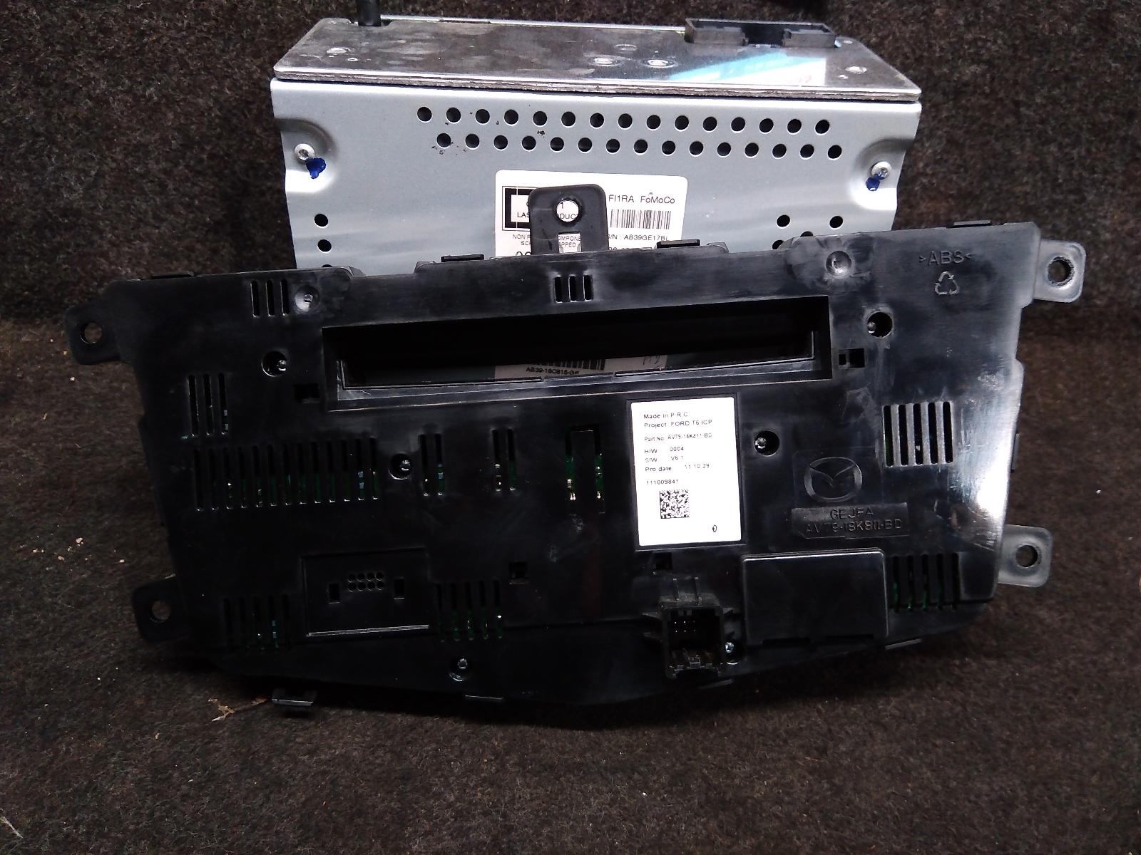 View Auto part Radio/Cd/Dvd/Sat/Tv Mazda Bt50 2012