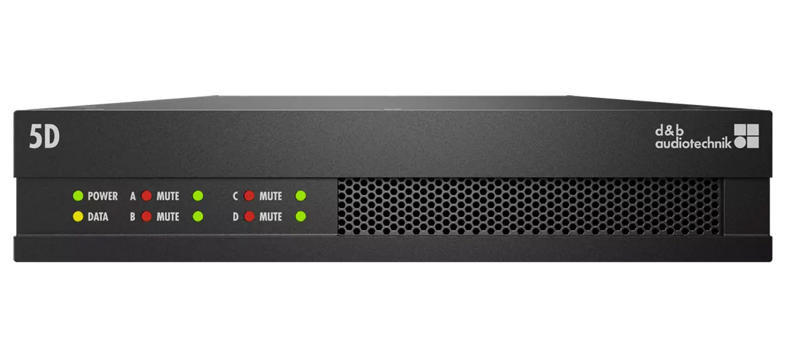 d&b introduces the compact 5D amplifier