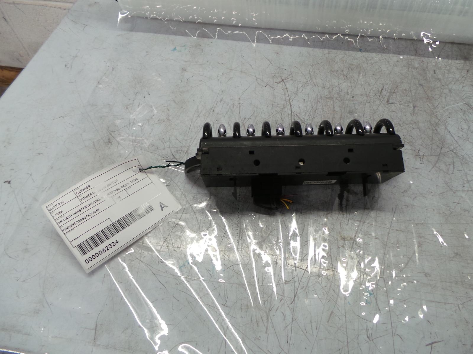 2005 Mini Cooper Pwr Dr Wind Switch View Auto part Pwr Dr Wind Switch Mini Cooper 2005