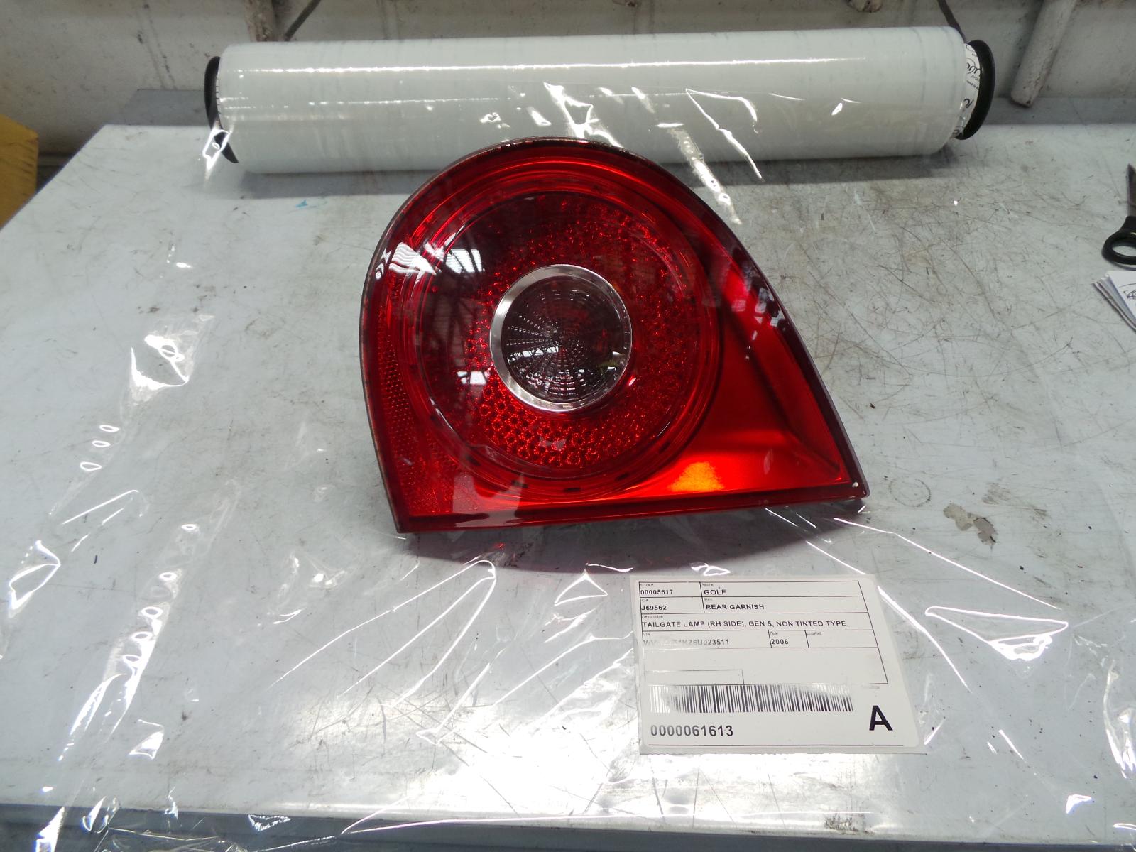 View Auto part Rear Garnish Volkswagen Golf 2006