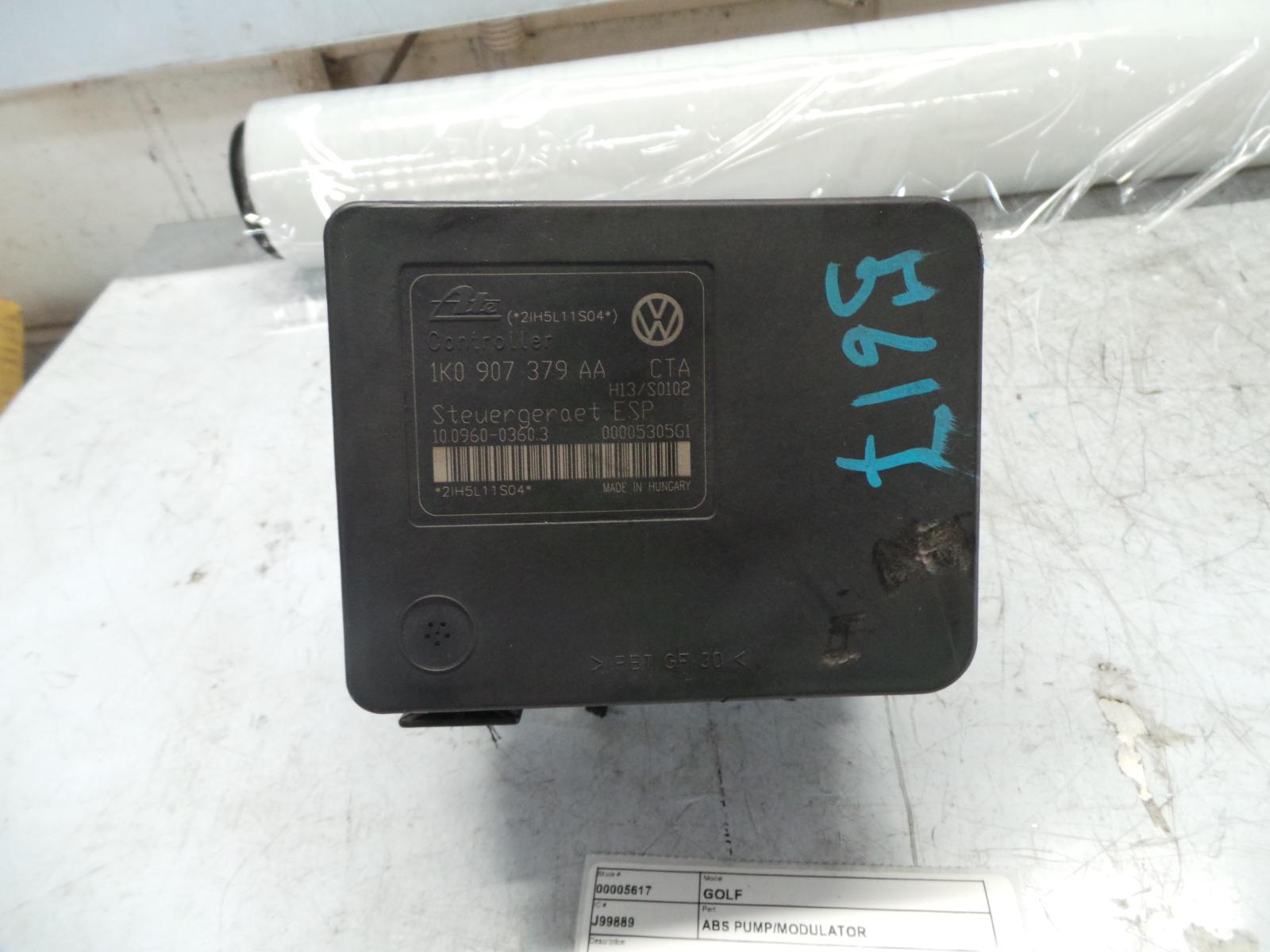 View Auto part Abs Pump/Modulator Volkswagen Golf 2006