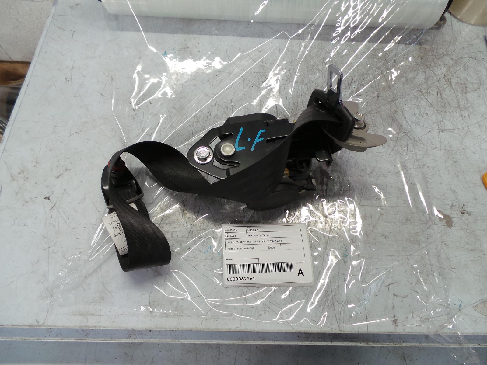 2008 Hyundai Sonata Seatbelt/Stalk View Auto part Seatbelt/Stalk Hyundai Sonata 2008