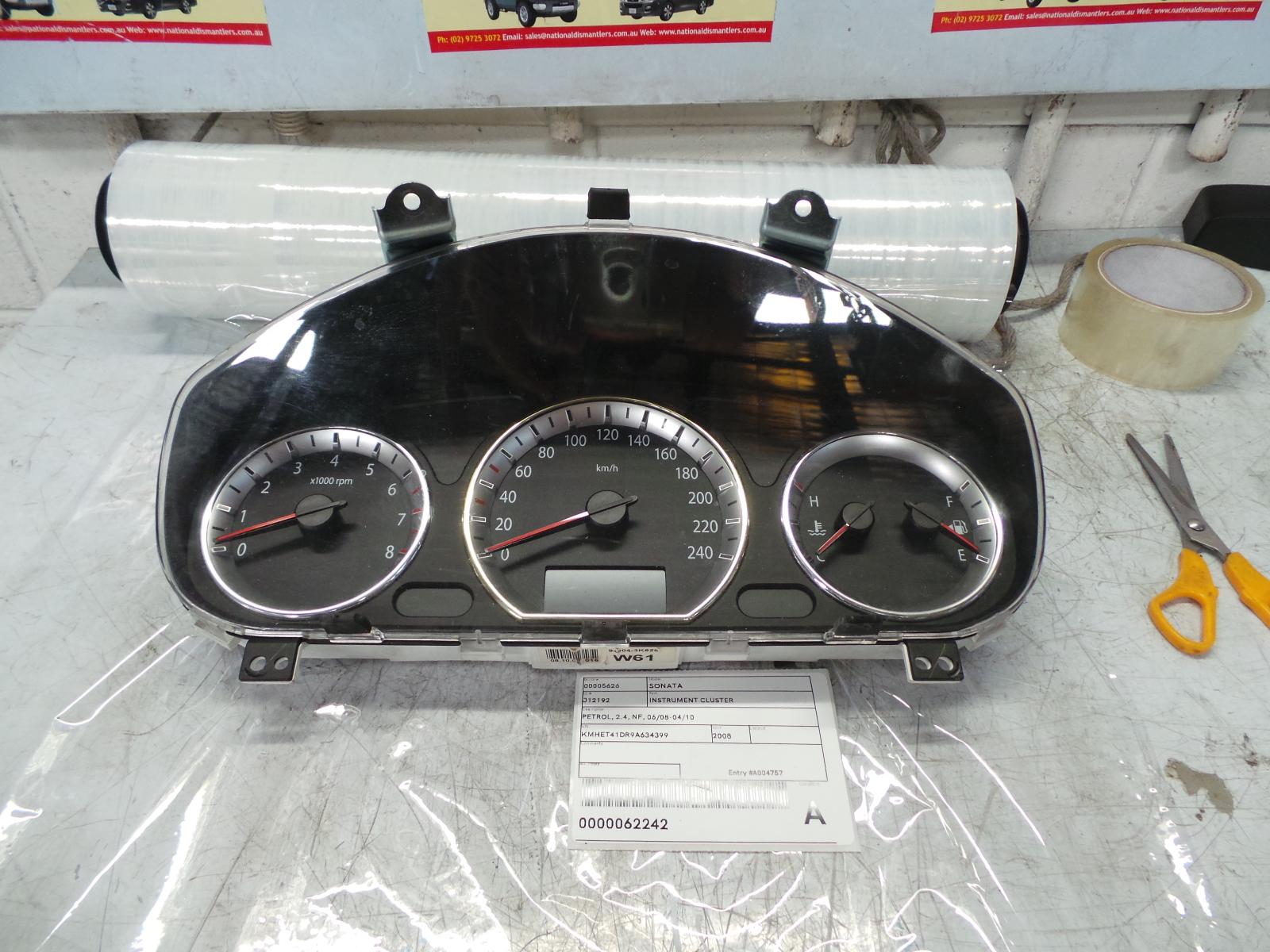 View Auto part Instrument Cluster Hyundai Sonata 2008