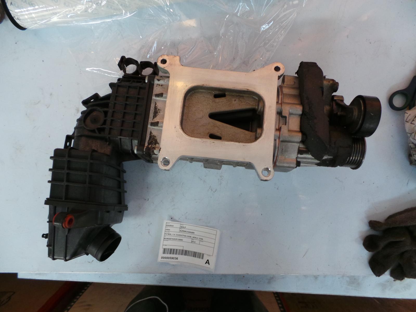 2012 Volkswagen Golf Supercharger View Auto part Supercharger Volkswagen Golf 2012