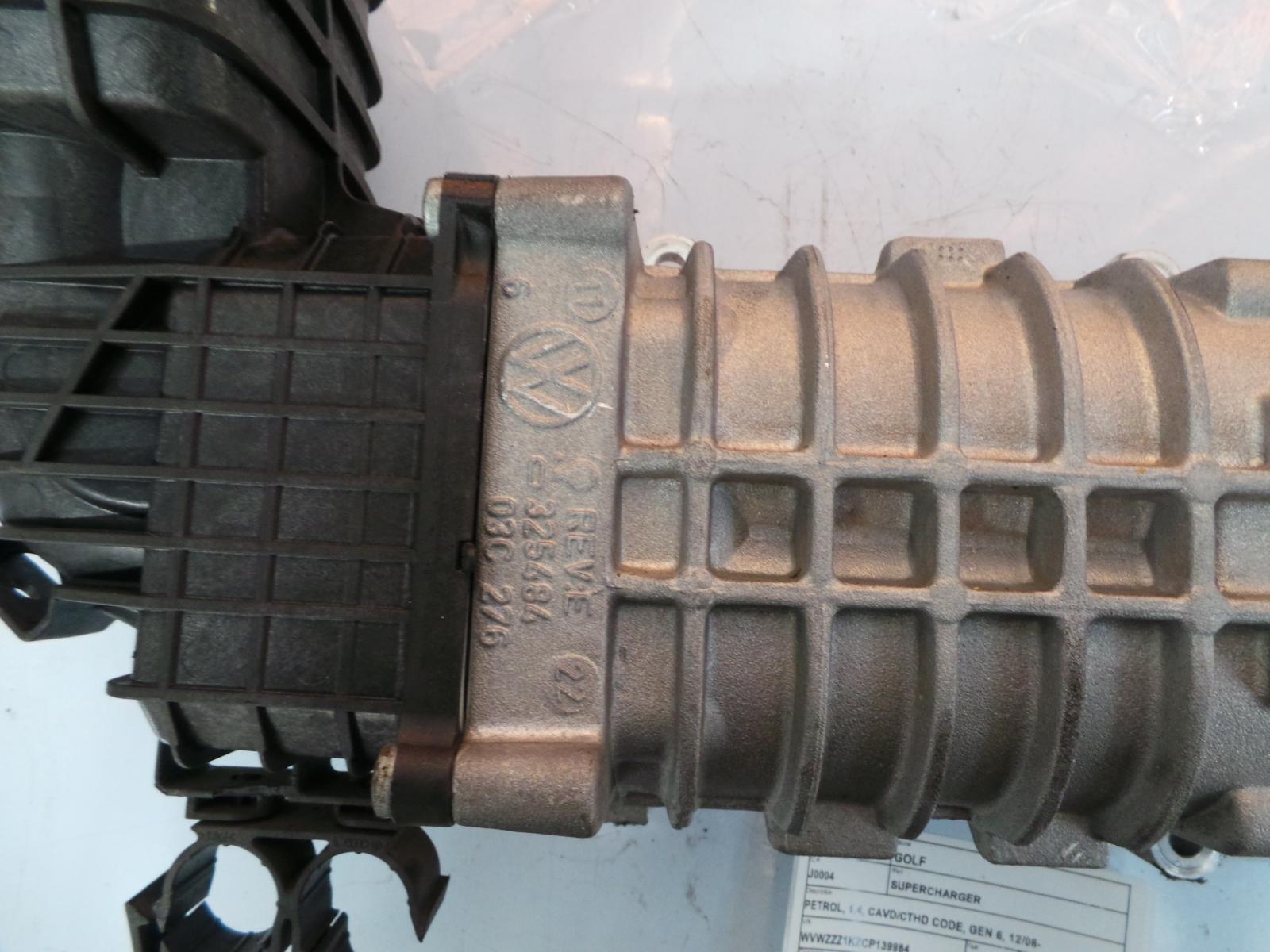 2012 Volkswagen Golf Supercharger View Auto part Supercharger Volkswagen Golf 2012