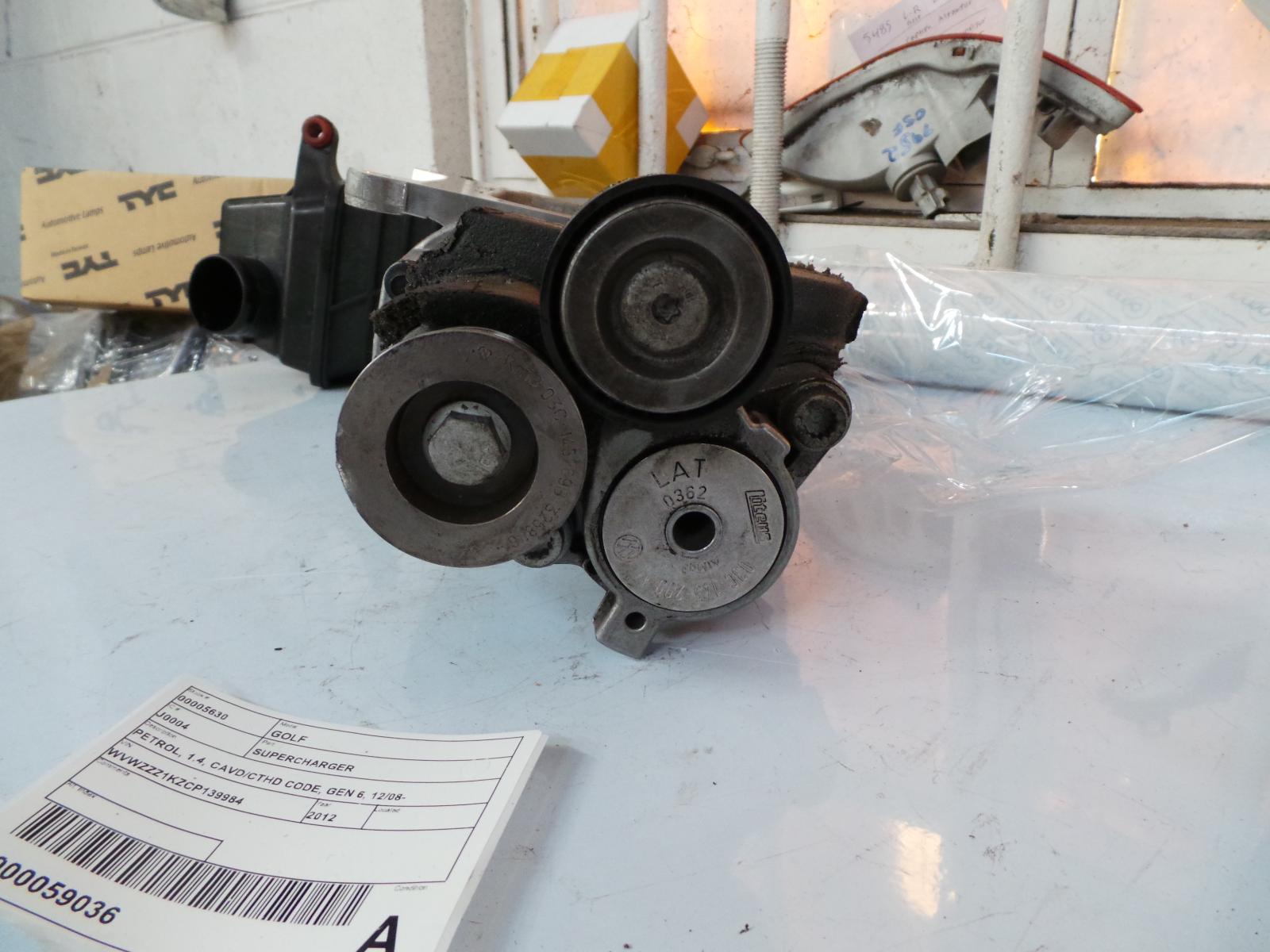 2012 Volkswagen Golf Supercharger View Auto part Supercharger Volkswagen Golf 2012