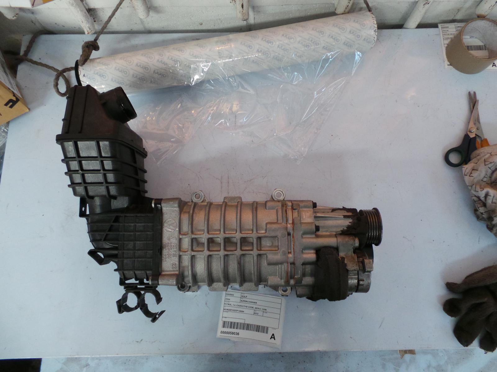 2012 Volkswagen Golf Supercharger View Auto part Supercharger Volkswagen Golf 2012