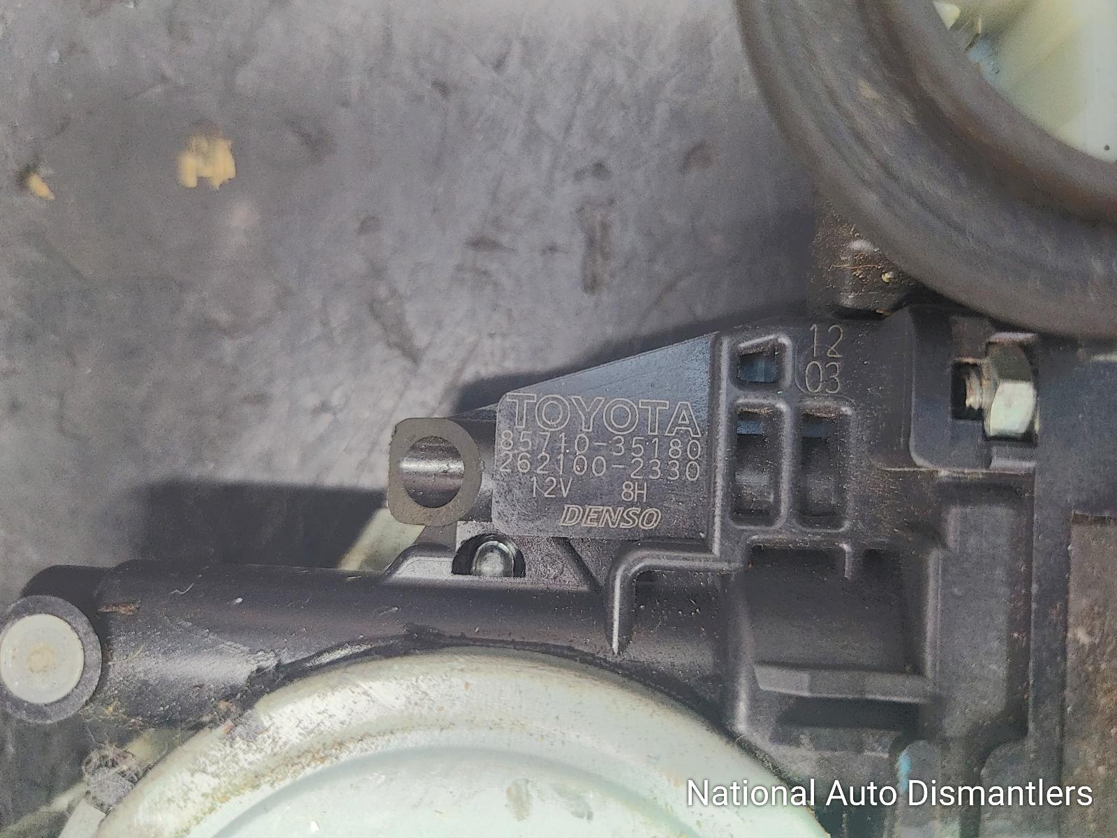 View Auto part Right Rear Wnd Reg/Motor Toyota Prius 2006
