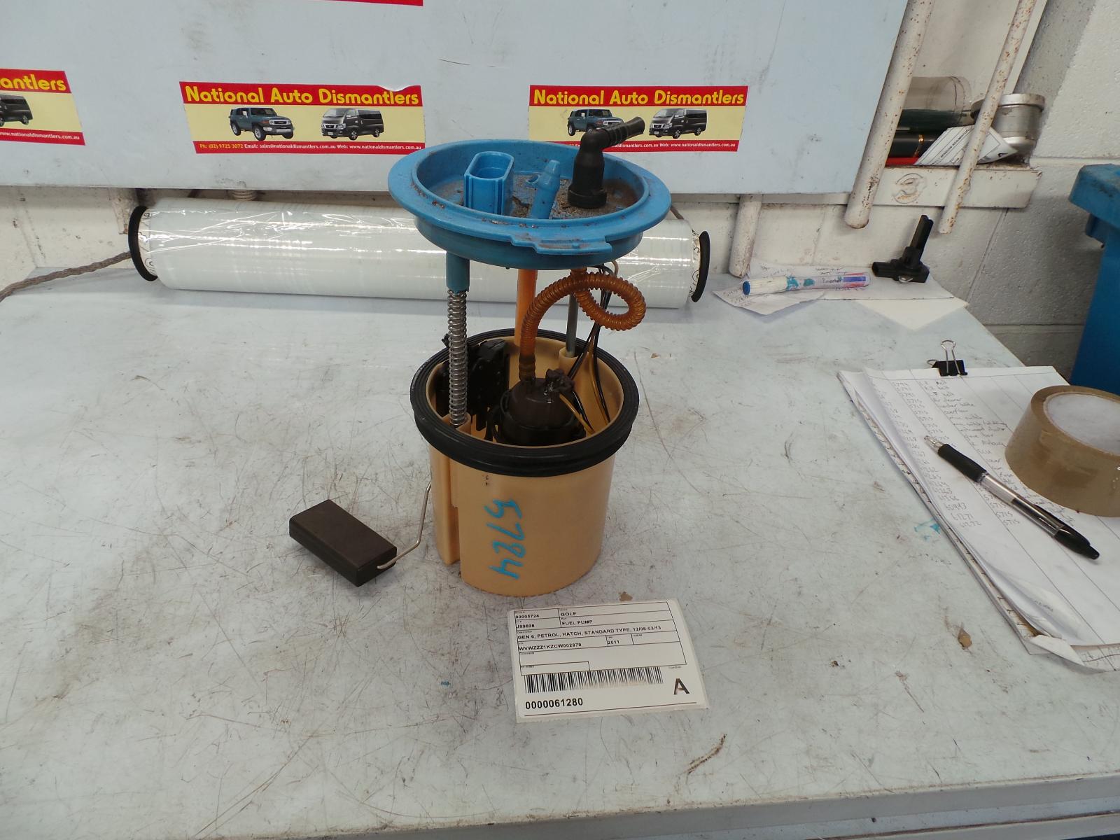 2011 Volkswagen Golf Fuel Pump View Auto part Fuel Pump Volkswagen Golf 2011