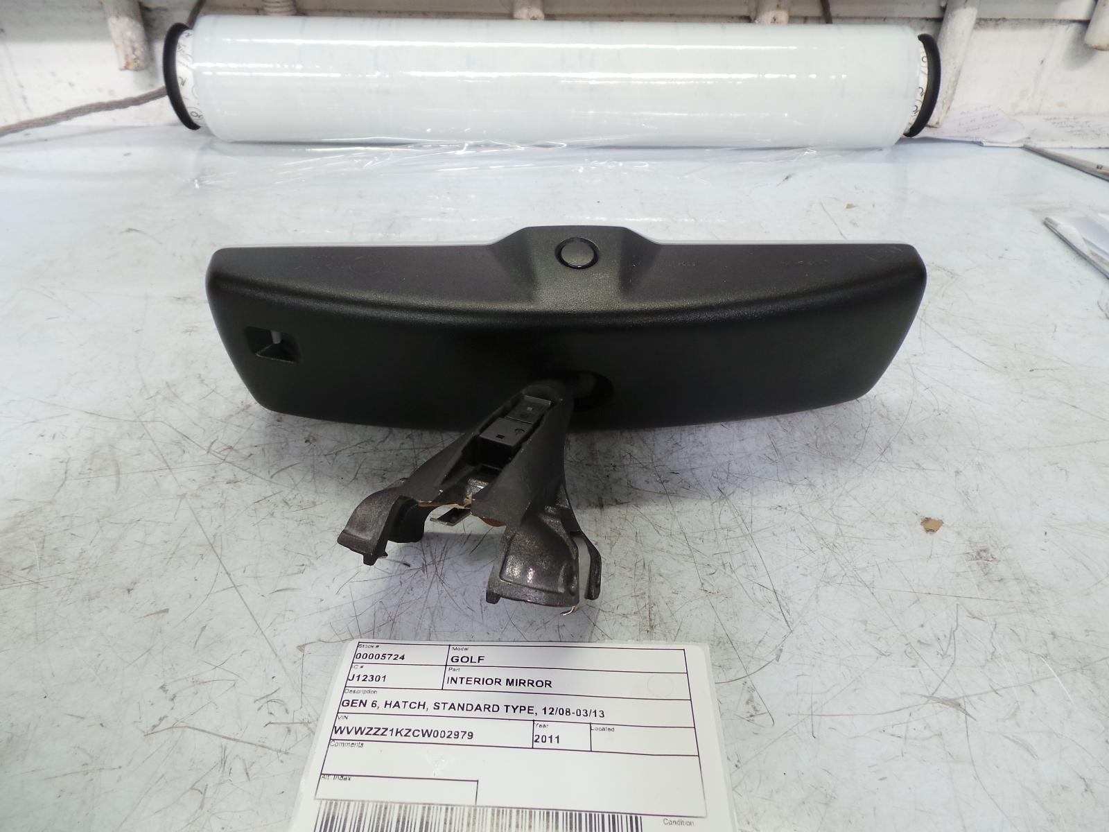 View Auto part Interior Mirror Volkswagen Golf 2011