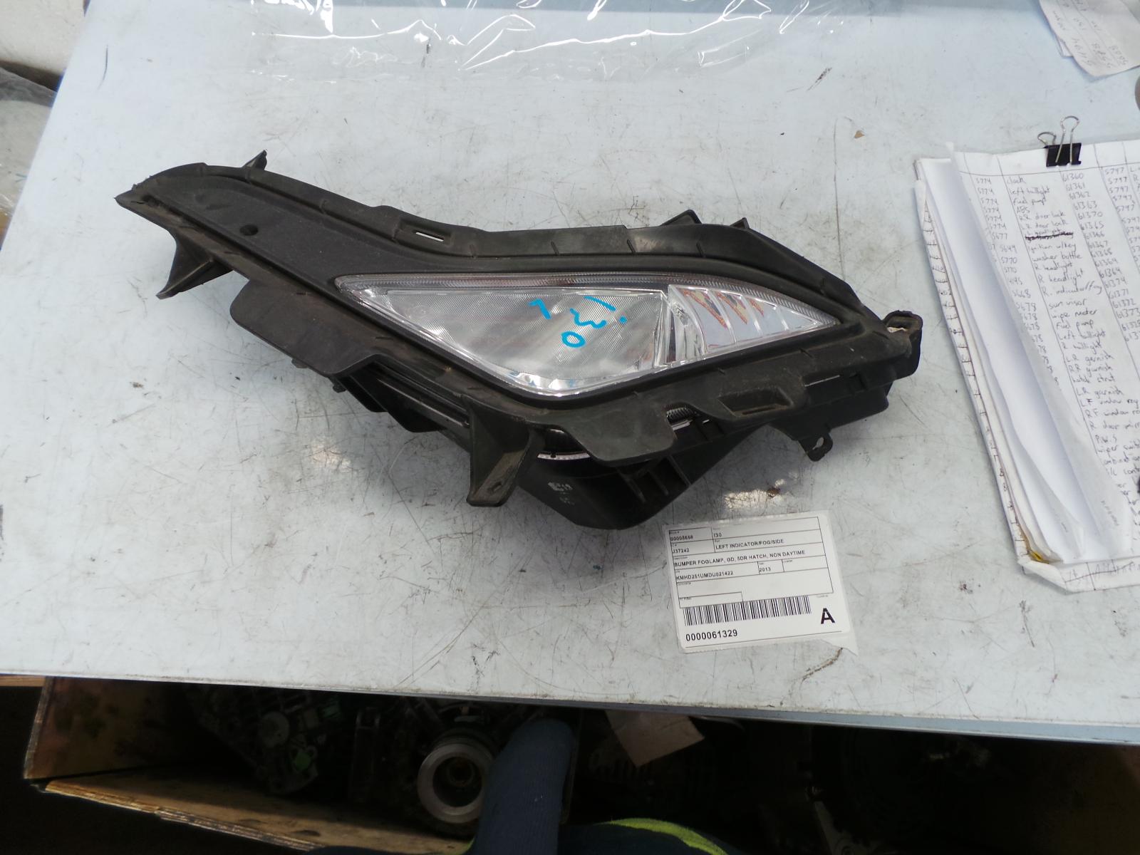 View Auto part Left Indicator/Fog/Side Hyundai I30 2013