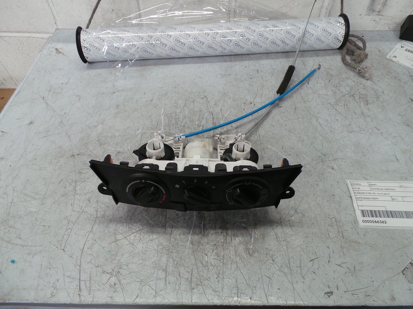 2011 Suzuki Swift Heater/Ac Controls View Auto part Heater/Ac Controls Suzuki Swift 2011
