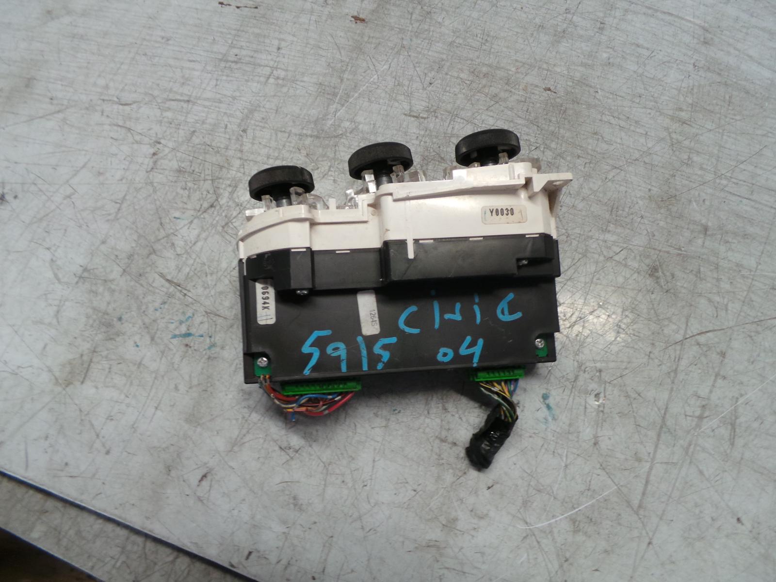 View Auto part Heater/Ac Controls Honda Civic 2004