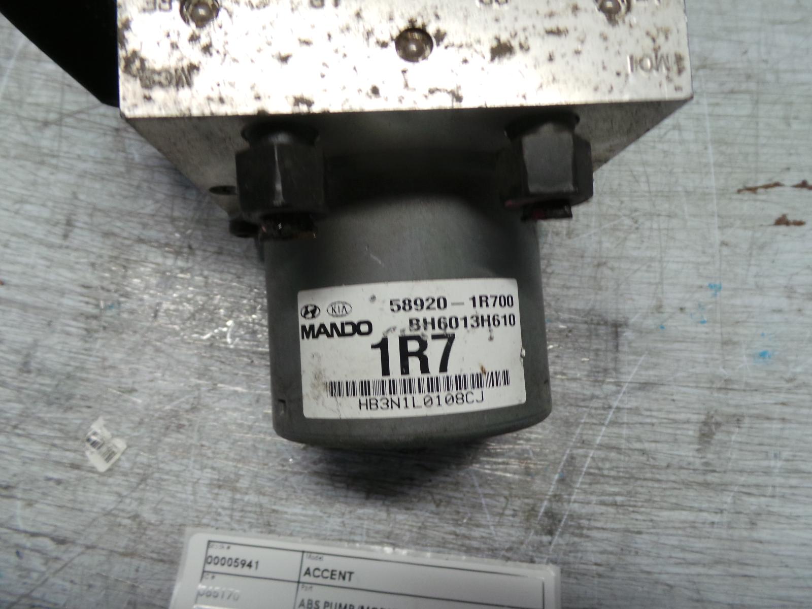 View Auto part Abs Pump/Modulator Hyundai Accent 2012