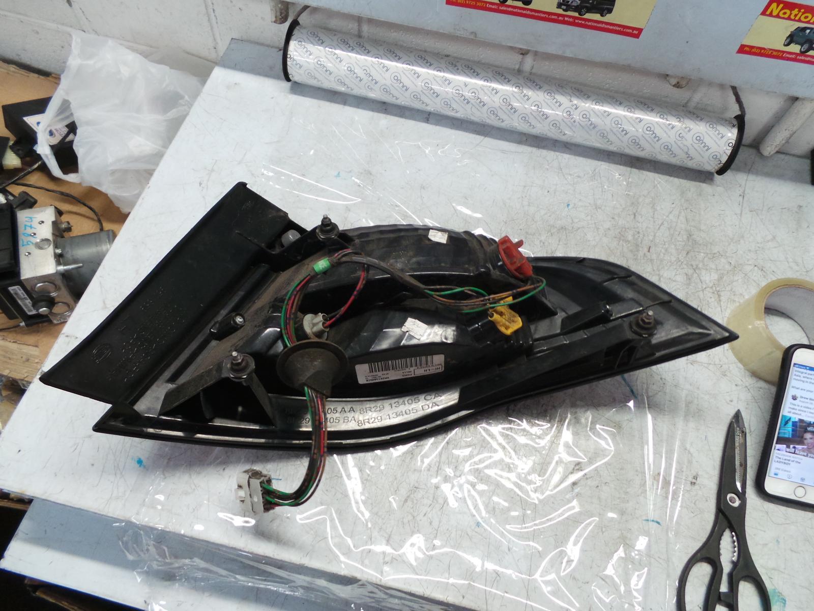 2011 Ford Falcon Left Taillight View Auto part Left Taillight Ford Falcon 2011