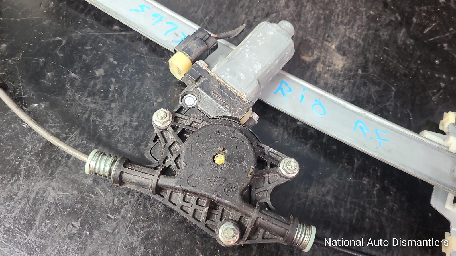 View Auto part Right Front Window Reg/Motor Kia Rio 2009